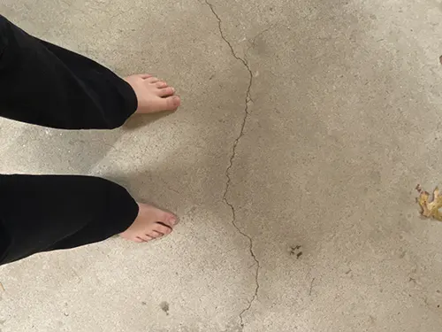A1 Foundation Crack Repair - Concrete floor cracks