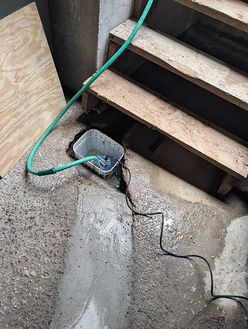 A1 Foundation Crack Repair - Can you DIY a sump pump job in a leaky basement?